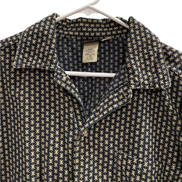 Vintage GRAMICCI Patterned Button Down Shirt Size Large - Picture 6 of 9